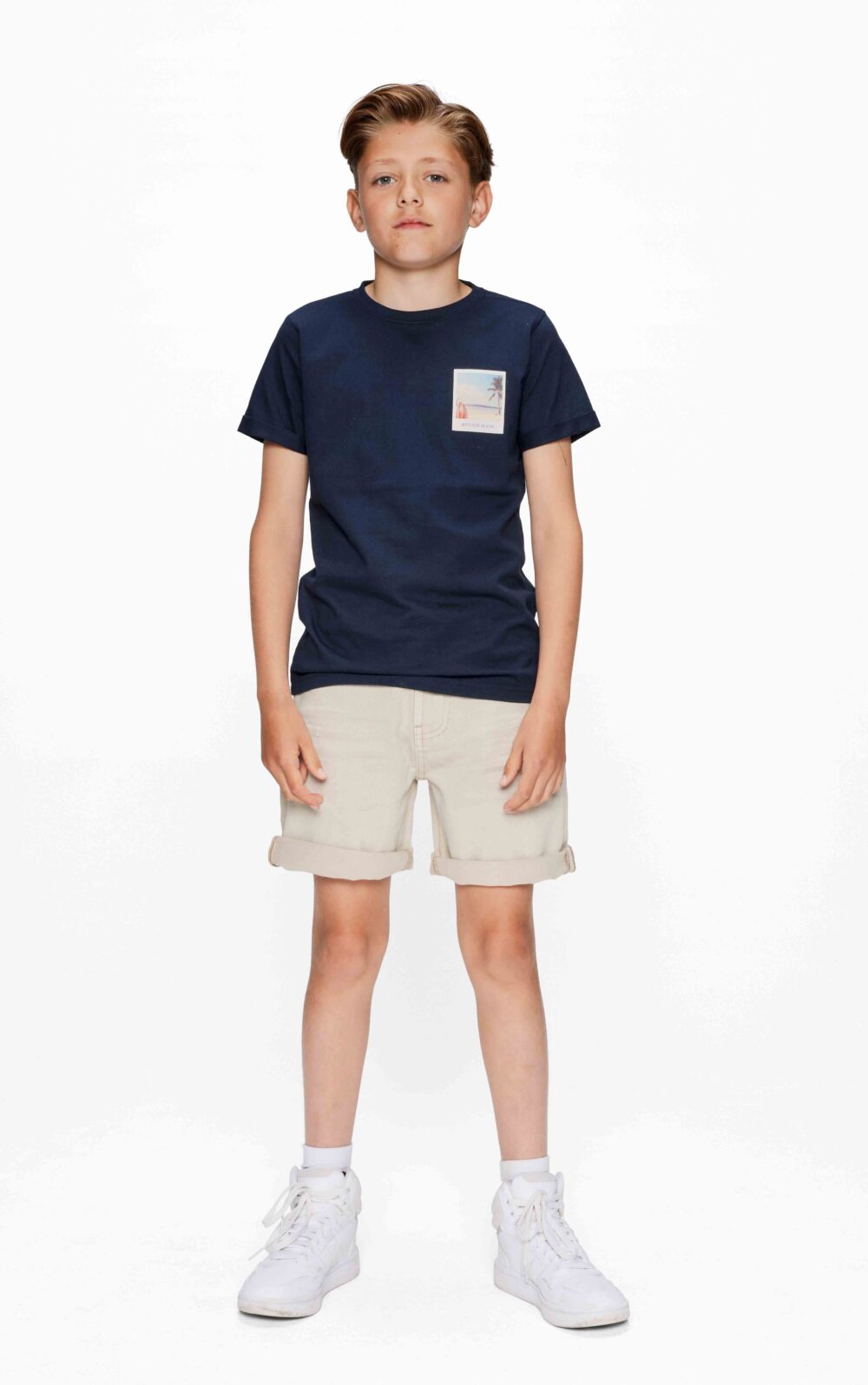 Quin - sand denim