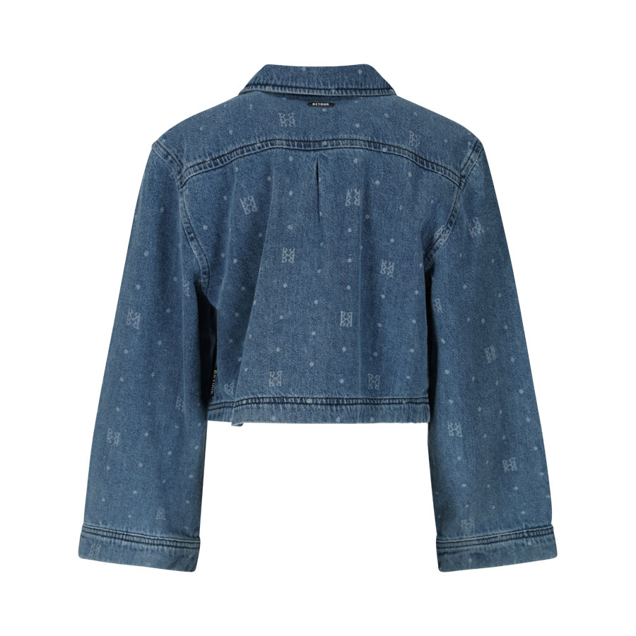 Gaby - medium indigo denim