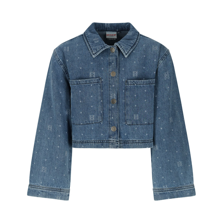 Gaby - medium indigo denim